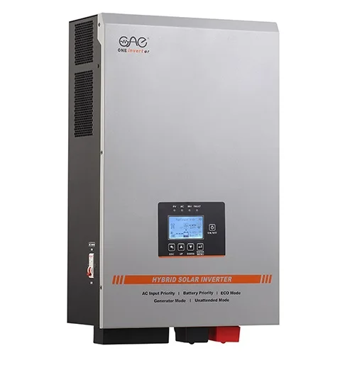 off grid split phase inverter 120v 240v 5kw 6kw 24v 48v solar inverter hybrid with 100a mppt charge controller