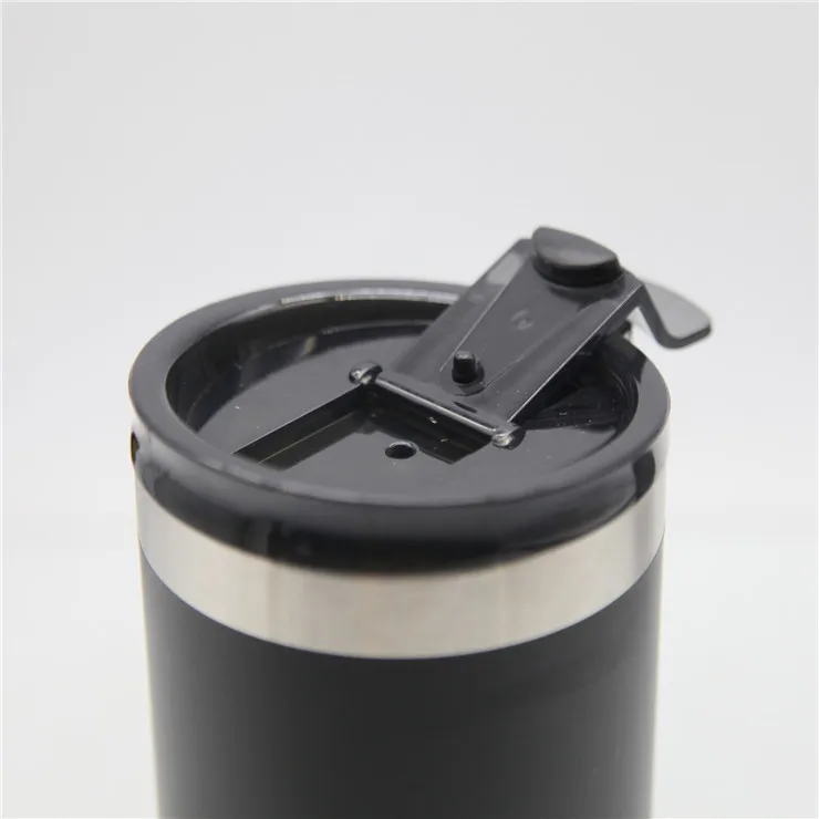 
3-in-1 Stainless Steel Insulated Can Cooler Works With 12 Oz 16 Oz Cans And As A Pint Glass 