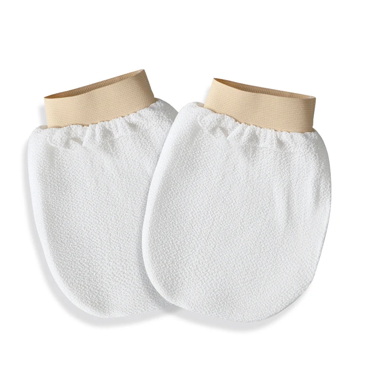 High quality manufacturer magic bathing shower body wash clean scrubber exfoliating gloves  in bulk exfoliating mitt