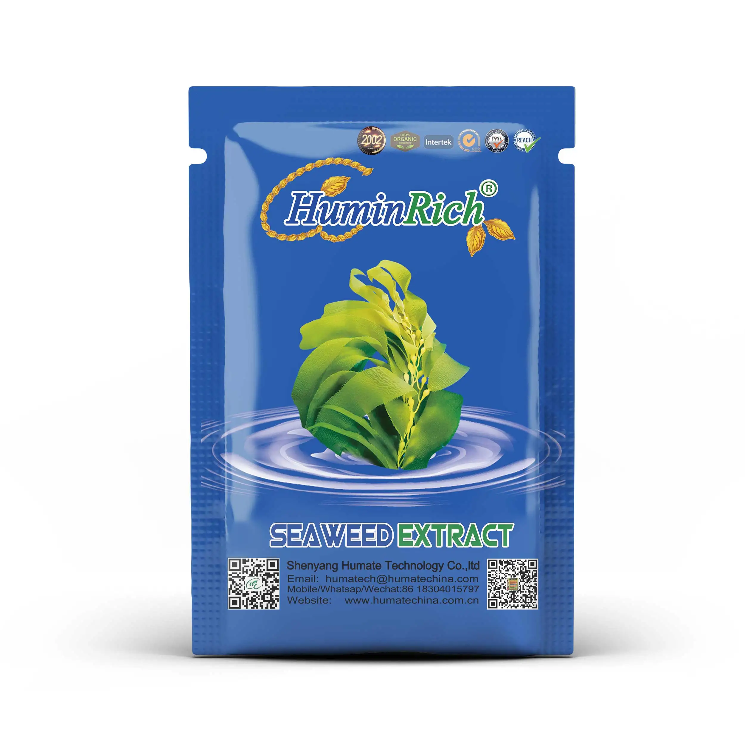 'HuminRich' SY1002 Wholesale  Organic Concentrated  Fertilizer Powder Seaweed Extract