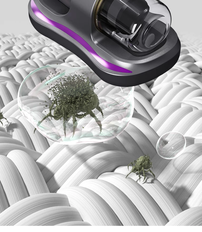 JINGOYANG new arrivals  portable mite remover vacuum cleaner wireless for car bed