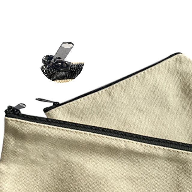 Custom Eco Recycling Makeup Brush Holder Portable Makeup Case Travel Beauty Canvas Travel Make Up Bag for Girls Women