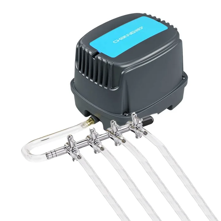 Commercial Aquarium Air Pump Oxygen Aerator Pump for Pond Water Garden Reservoirs