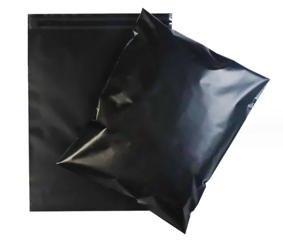 Biodegradable Compostable PLA Mailers Mailing Postage bags With Handle For Clothing Packaging Shopping