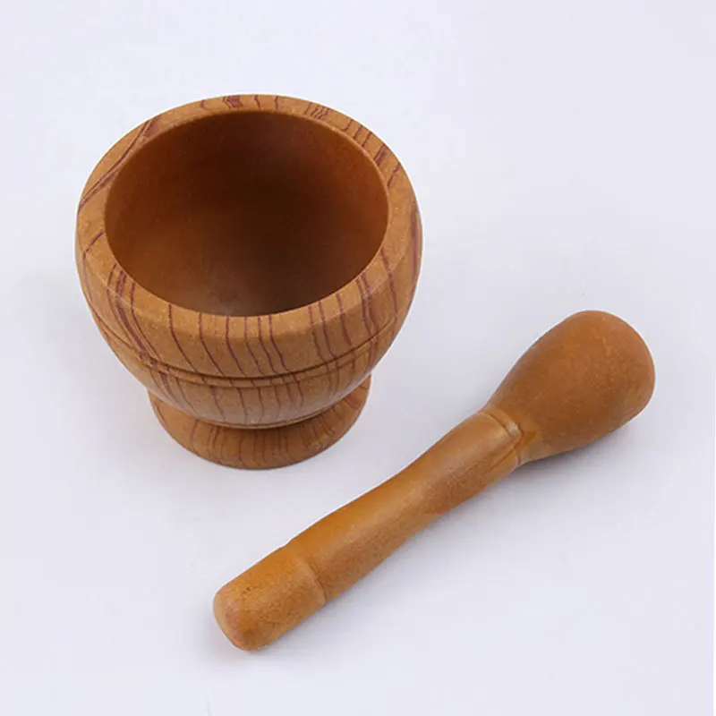 Wholesale Home Kitchenware Cuisine Pepper Herb Pounder Minced Tool Mills Kitchen Mortar Pestle Mixing Pot Manual Garlic Grinder