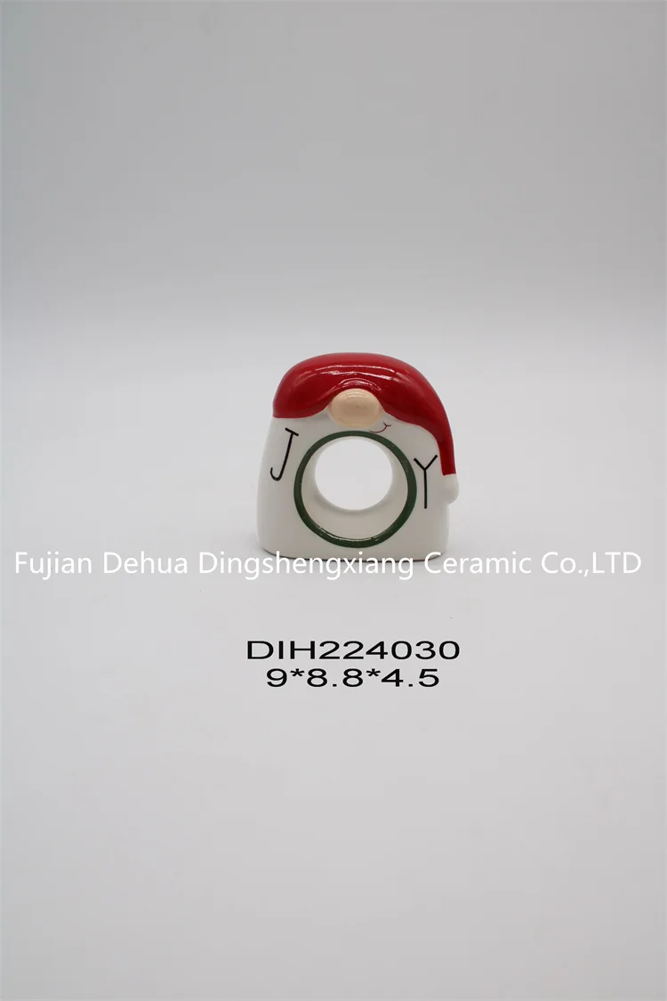 Promotional cheap restaurant christmas design hand painted porcelain ceramic milk jug