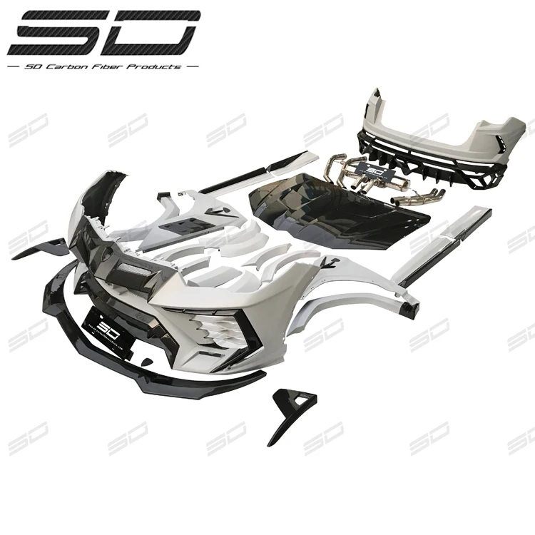 Mansory стиль сухое углеродное волокно широкий корпус комплект для Lamborghini Urus