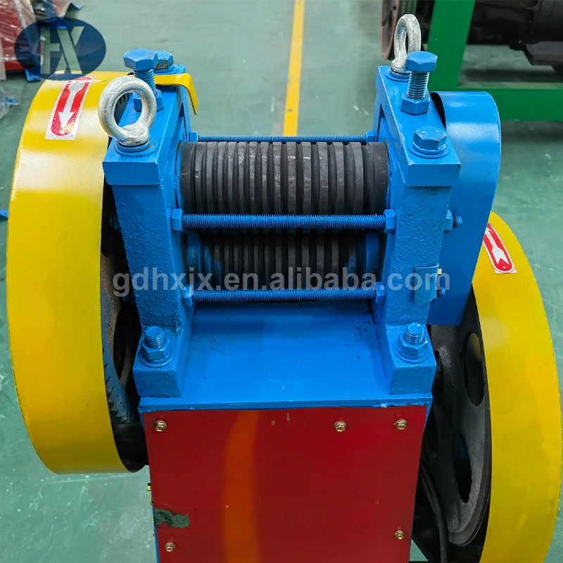 Steel Bar Edging Machine Wire Pointing Machine Wire drawing and edging Feeding Hopper Nail Making Machine Set