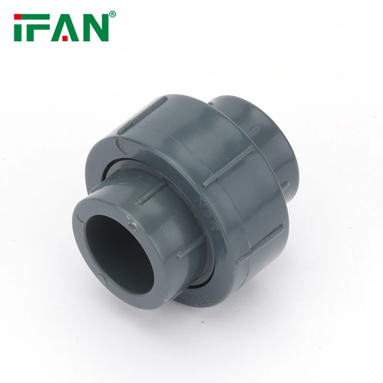 IFAN Factory Plumbing Fittings PVC 40-125MM UPVC Pipe Fitting Union UPVC Fitting