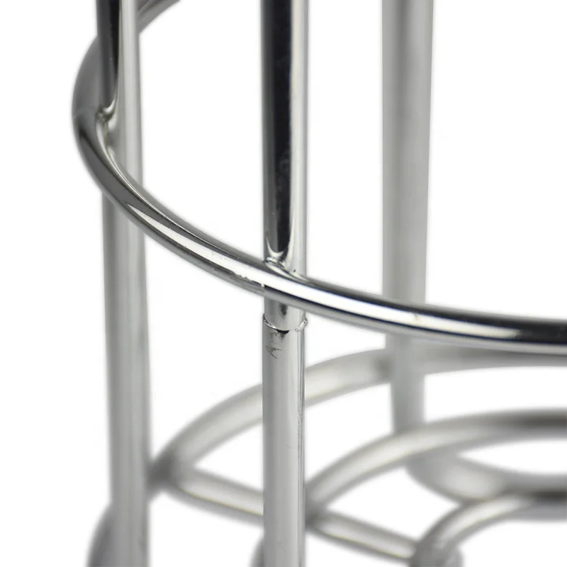 Free Standing Metal Accessories Home organizer bathroom standing toilet paper produce roll dispenser with wet dispenser