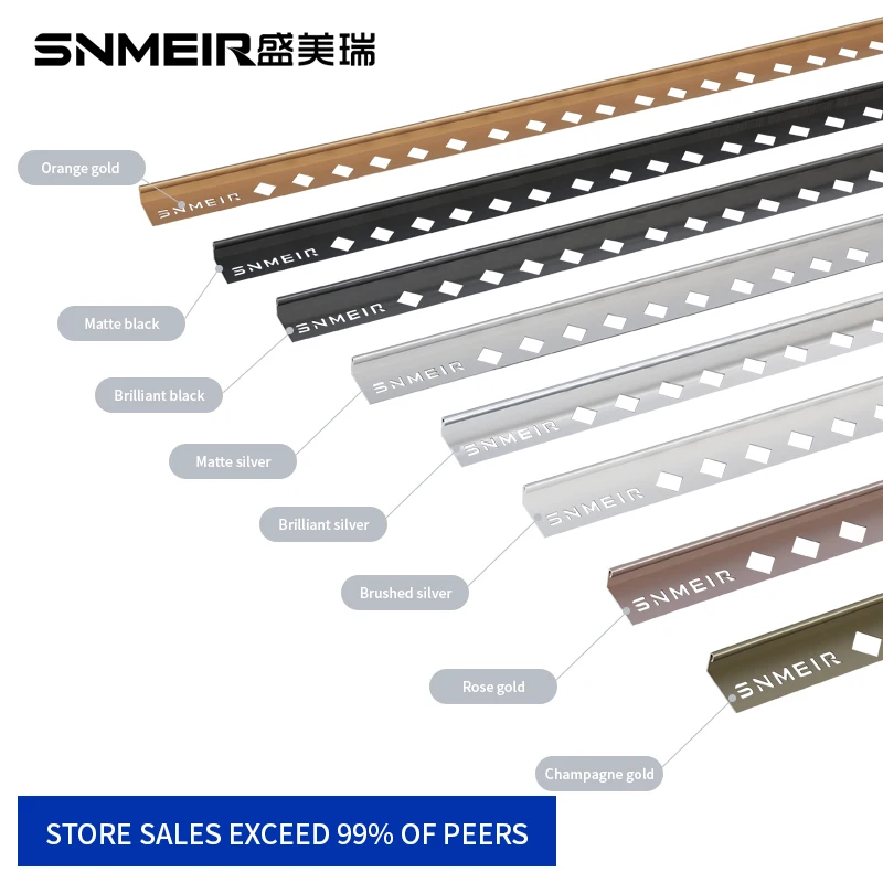 Top Hote Minimalistl baseboard trim profiles tile molding trim tile edge trim corner