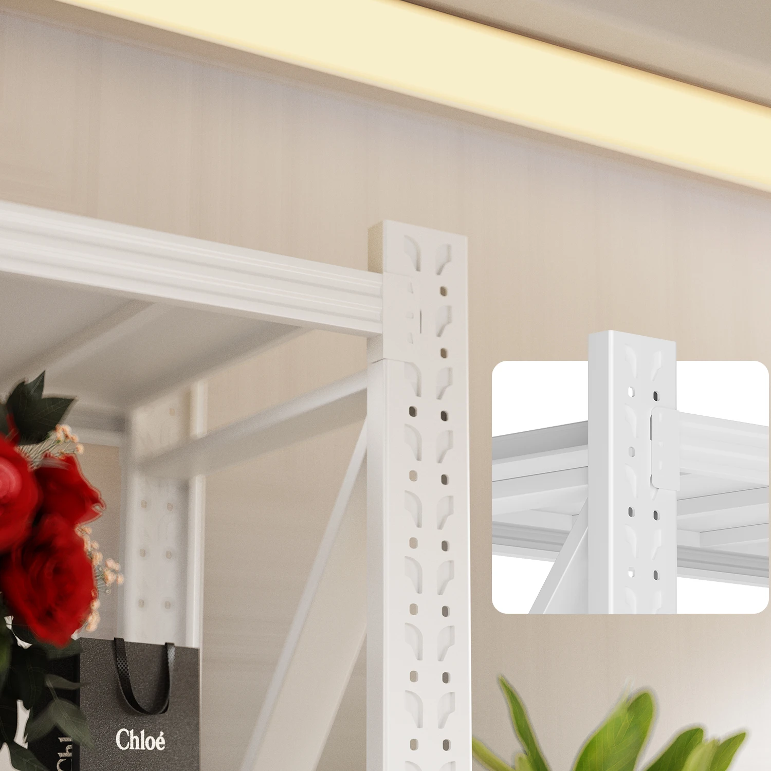 High Quality 4 Tiers Steel Metal Metro Office Garage NSF Wide Chrome Wire Shelf Adjustable Metal Shelving Kitchen Storage