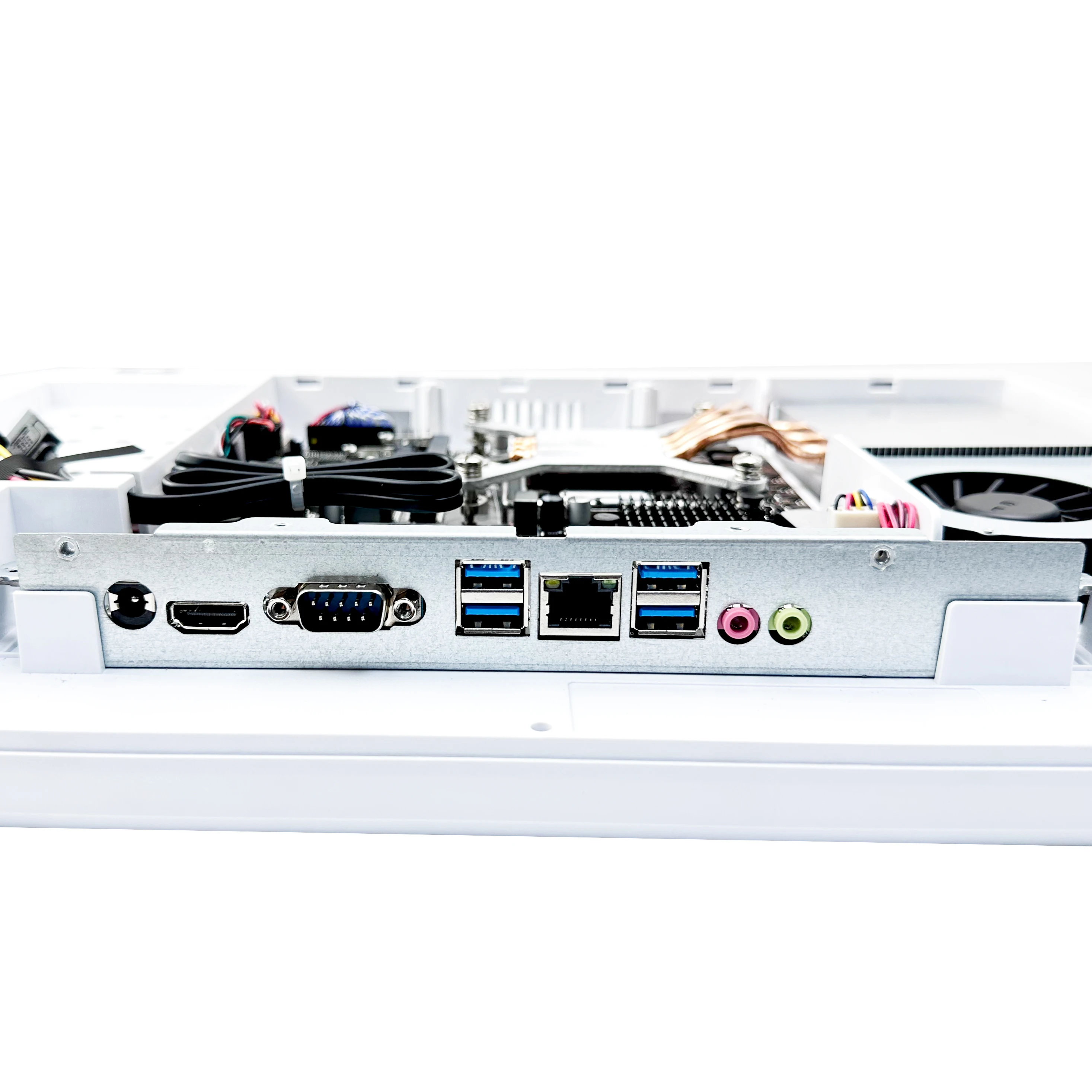 23.8inch LED High Quality Built-In Battery Desktop Monoblock Gaming Computer with Webcam Business All in One PC Barebone