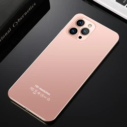 Hot selling cheap 6.3 inch i12 Pro max Android 3 sim card smartphone