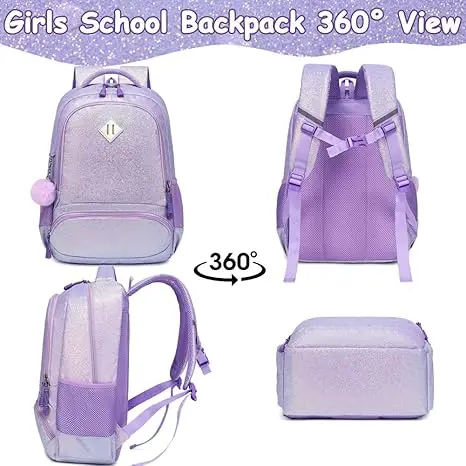 School school bags are suitable for primary, middle and high school colleges, classic large capacity