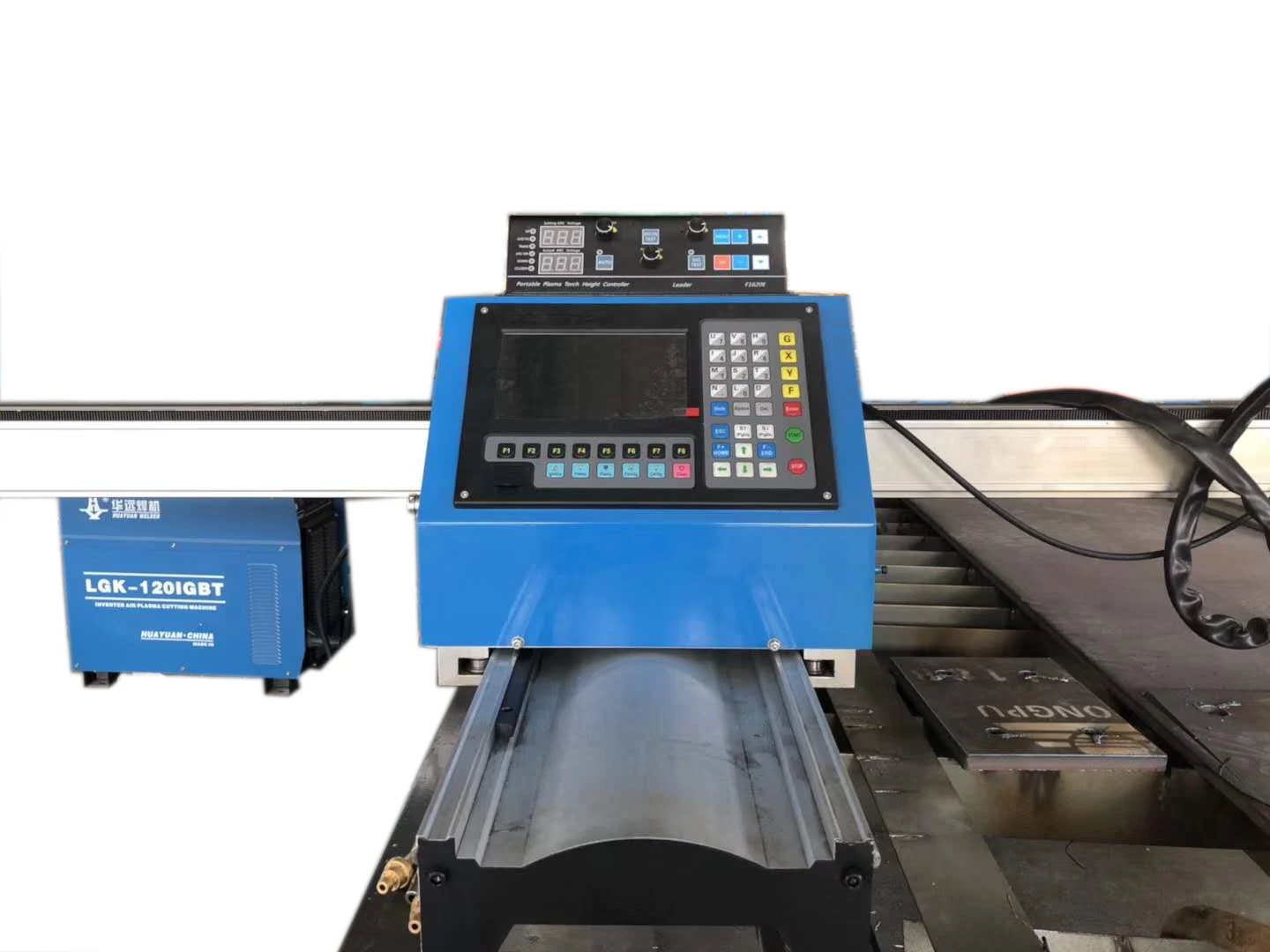 cheap price 1530 cnc plasma oxyfuel cutting machine with THC for steel