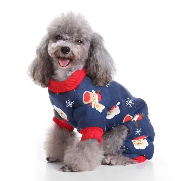 JXANRY  2022 Pet Festival Jumpsuits Dog Cute Popular Clothes Dog Christmas Wearing Manufacture