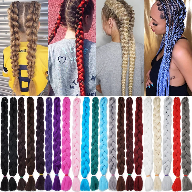 Бесплатный образец, плетеные волосы, растягивающиеся выражения, выражение выражения, плетеные волосы, Джамбо другое наращивание волос, оптовый поставщик