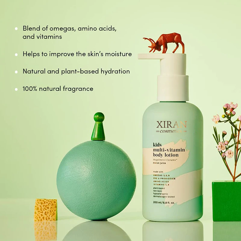 Kids Skin Care Private Label Natural Shea Butter Mild Moisturizing Kids Body Lotion For Dry Skin