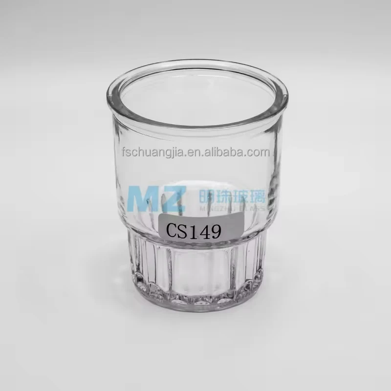 Home Creative High Appearance Level Juice Drink Liquor Cups High Borosilicate Glass Modern Coffee Cups