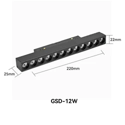 New Zigbee 48V track lights floodlight 10W 20W 30W Linear Rail System Accessories Led Magnetic with tuya