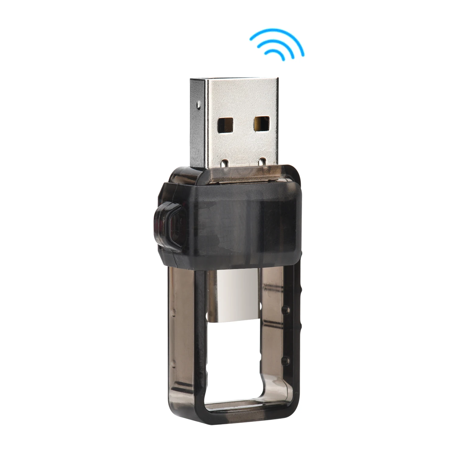 2-in-1 USB 5.0 WiFi Bluetooth Adapter Dual Band 2.4G/5G Wireless Network Adapter Mini WiFi Dongle for PC/Desktop/Laptop
