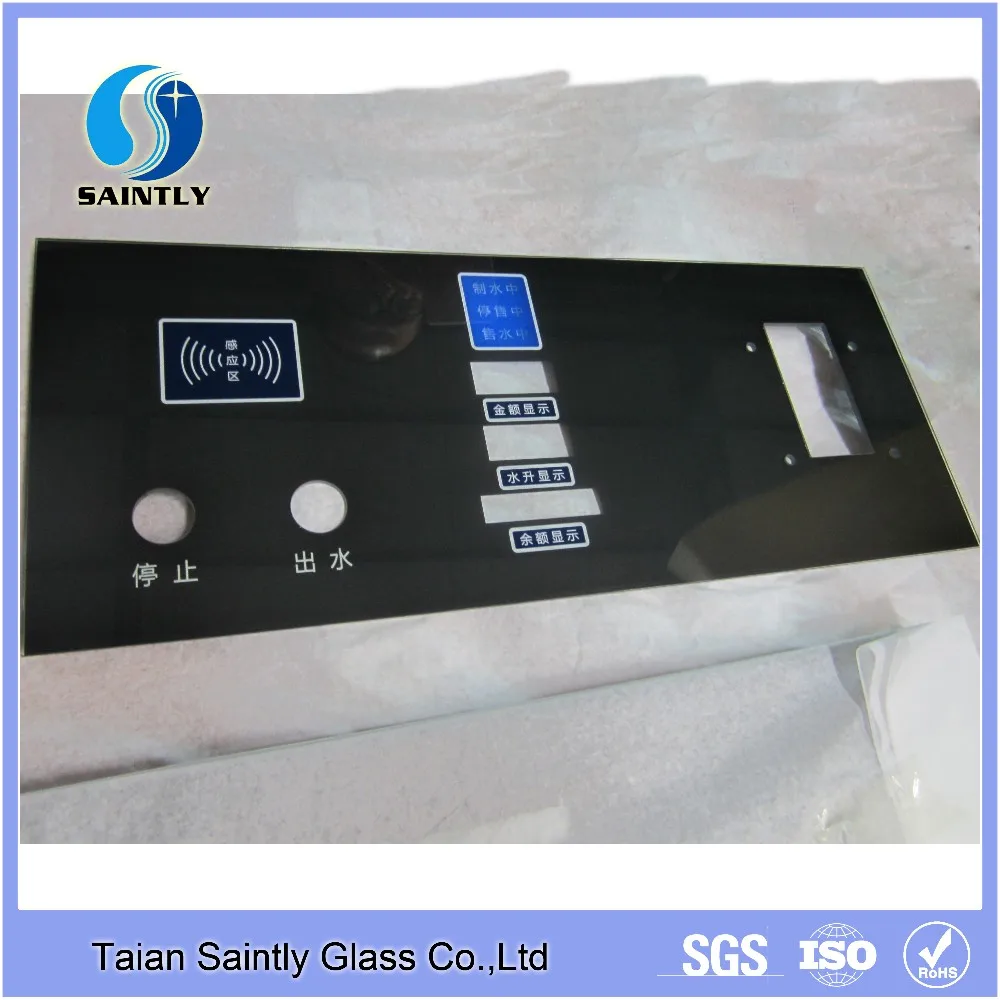 China factory 2-15mm tempered glass with Anti glare treatment for touch display screen AG glass