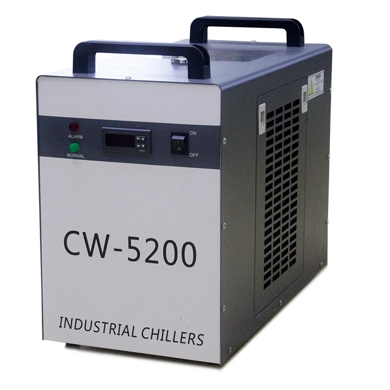 water chilling machine 6L 1490w CW5200 water chiller for co2 laser fiber laser welding