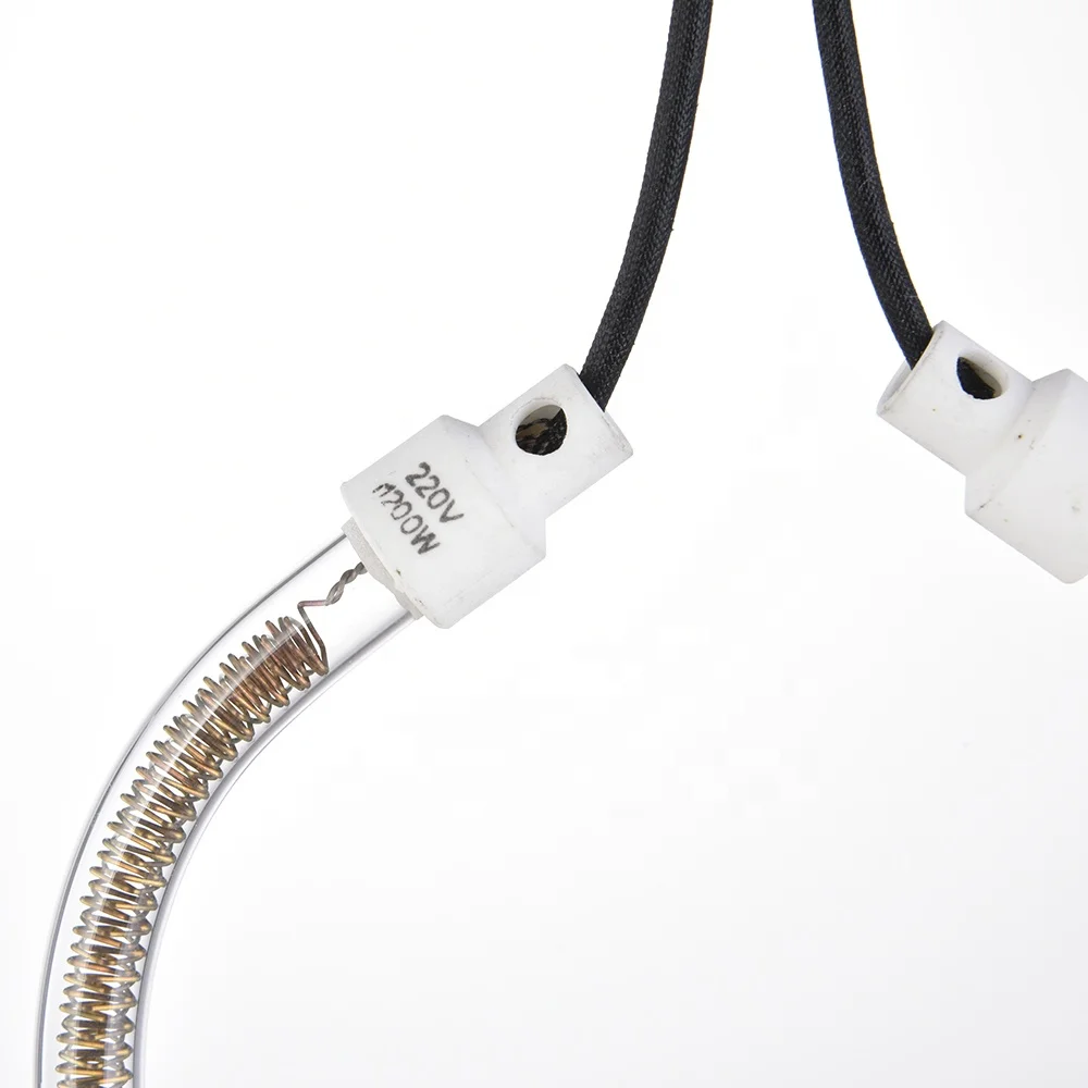 imichef 1200W OEM Circular Copper Core Quartz Heating Element Tube For Electric Oven And Air Fryer Spare Parts