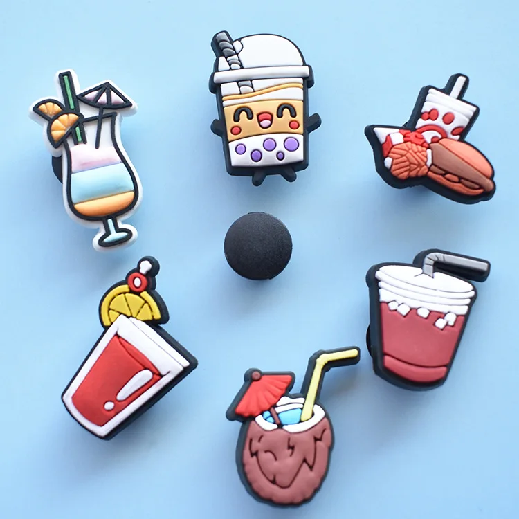 #Hot Selling #Wholesale designer croc pieces charms shoe adult coffee charm bracelets for women croc charms