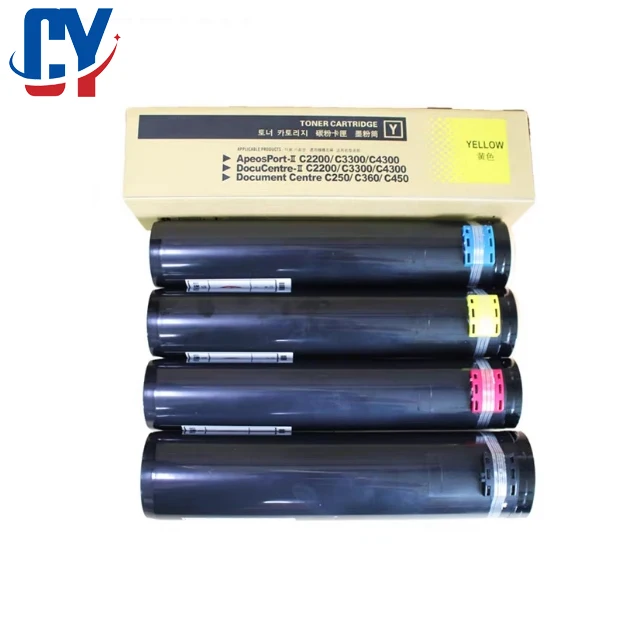 For Xerox C250 360 450 4300 3300 2200 Toner cartridge 4400 4405 7345 7325 Color toner cartridge