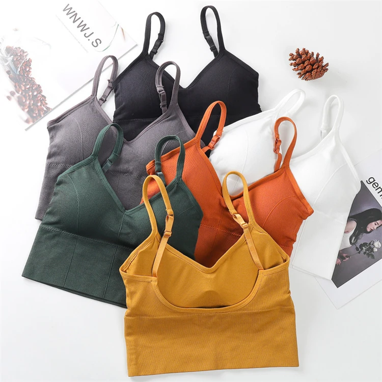 Comfort Widen Hem  Backless Bralette Sport Girls Wrapped Chest Custom Tube Top Seamless Teen Bra