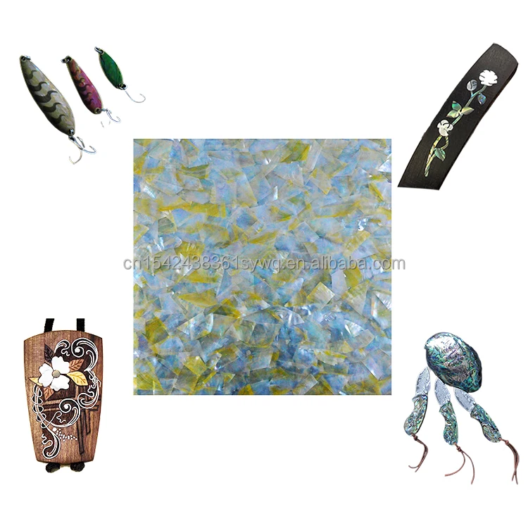Custom guitar fretboard inlay letters Abalone mother of pearl shell blanks Sheet/Plate    DB-019