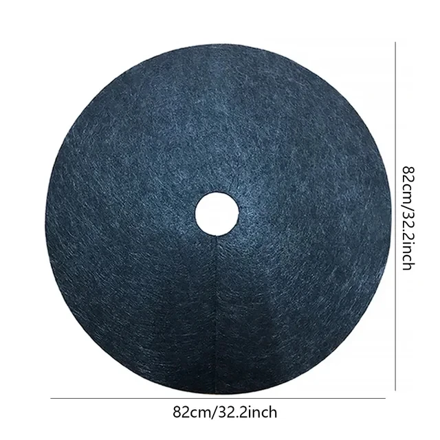 Round Tree Control Weed Mats Ecological Protection Preventing Weed Growth for Indoor Outdoor Gardens Weed Barrier