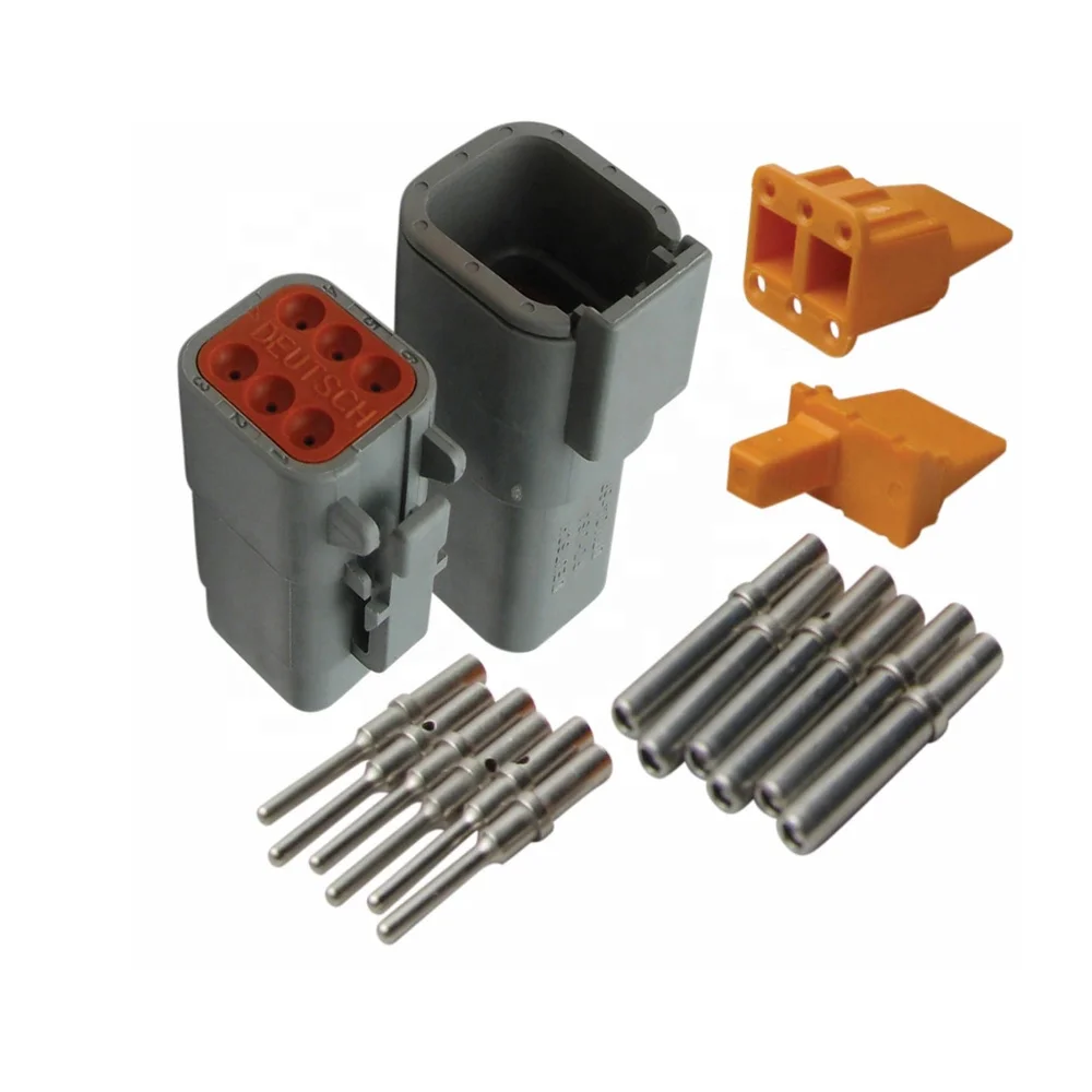 HNARL High Quality Deutsch 6 pin Connector DTM04-6P DTM06-6S