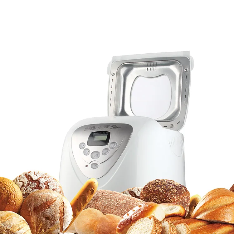 
best price mini portable stainless steel non sticking memory function automatical bread maker machine for home use 