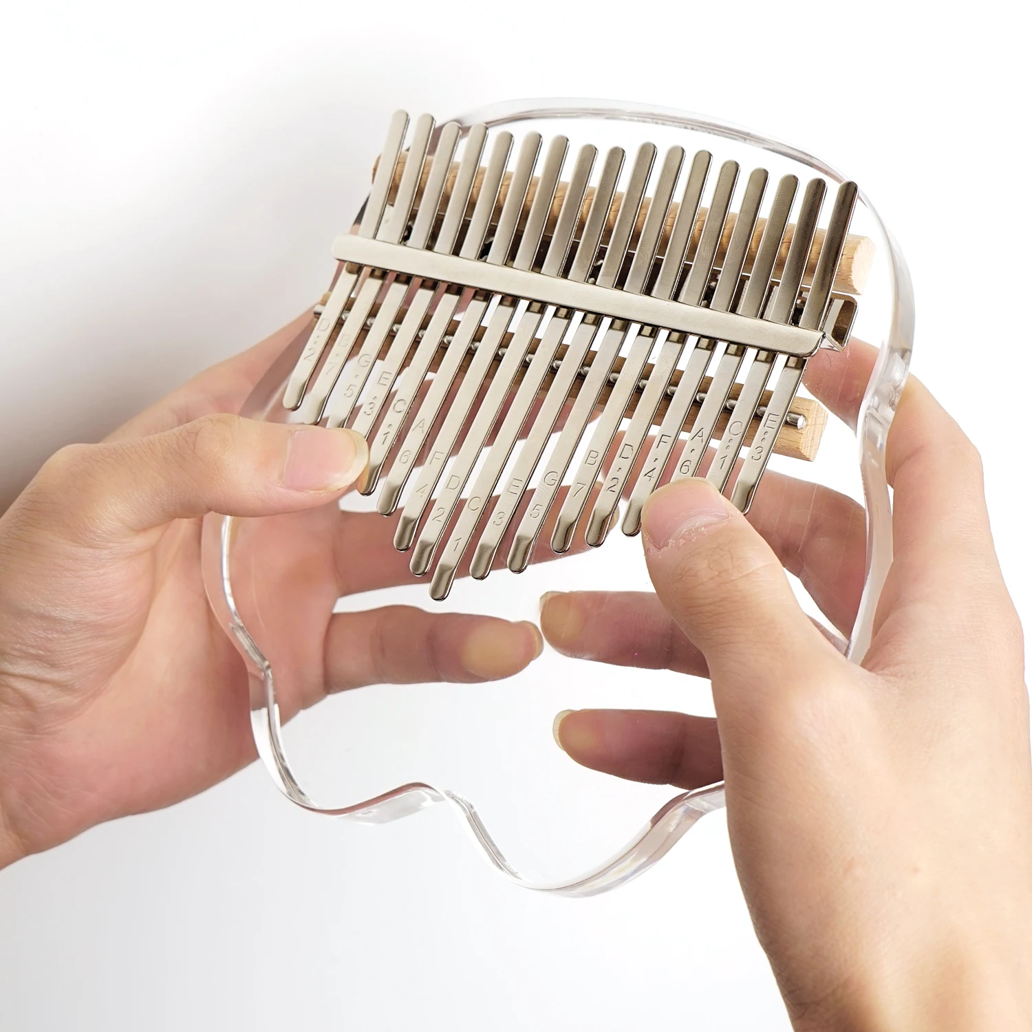 New Series Wholesale glass kalimba thumb Piano 17 Key Kalimba