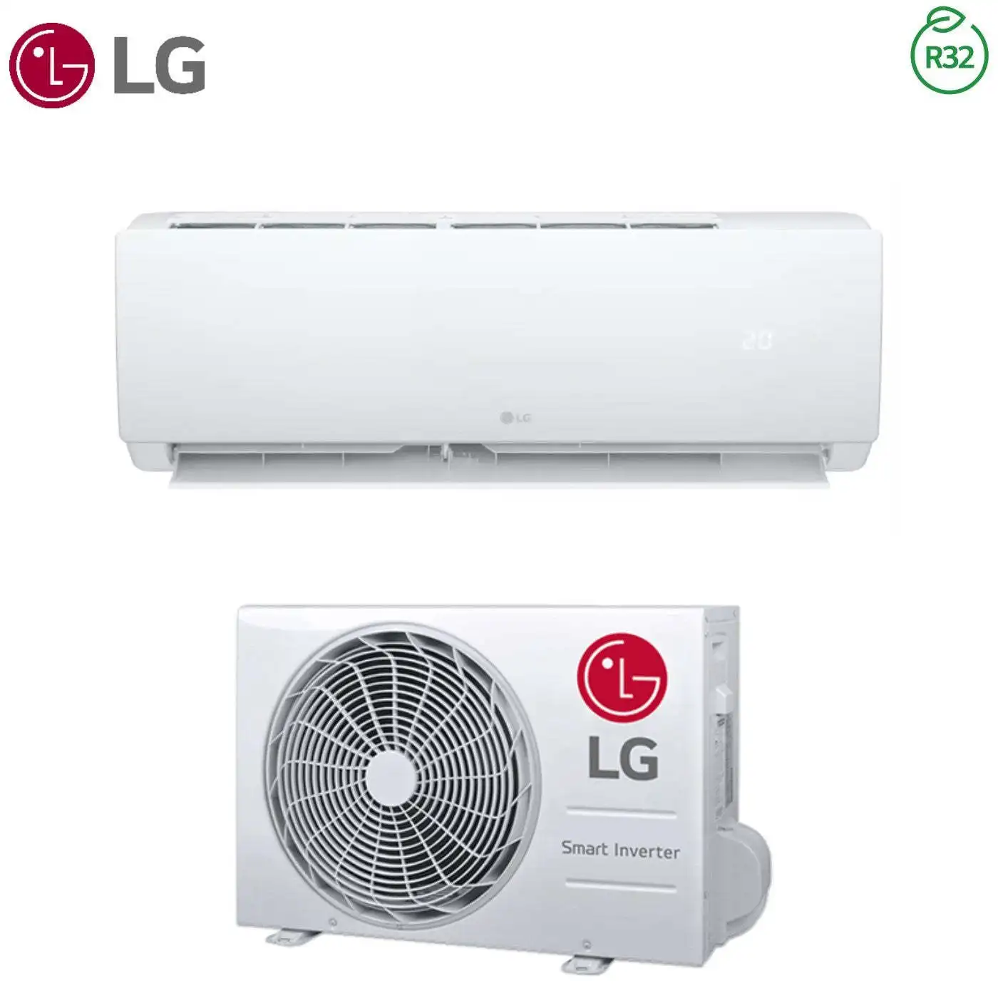 Climatizzatore Condizionatore LG инвертор Serie LIBERO 12000 Btu R-32 Classe A ++/A +