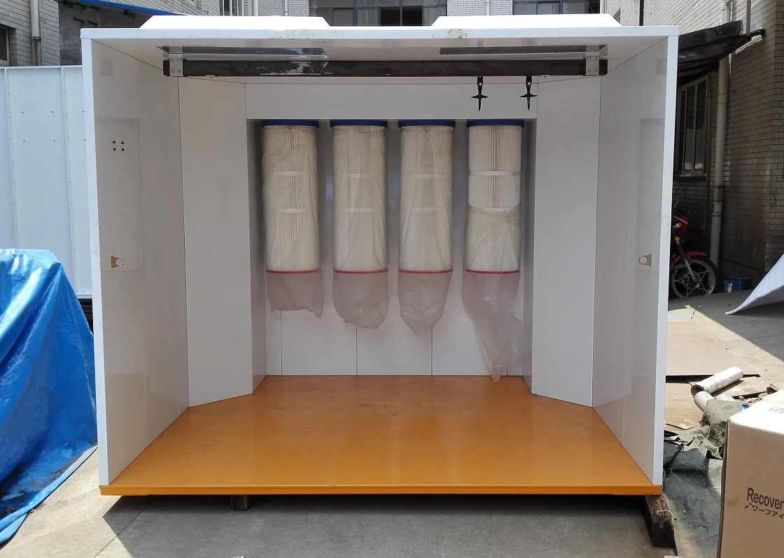 COLO-S-3222 Walk in Powder Coating Spray Booth for Sale