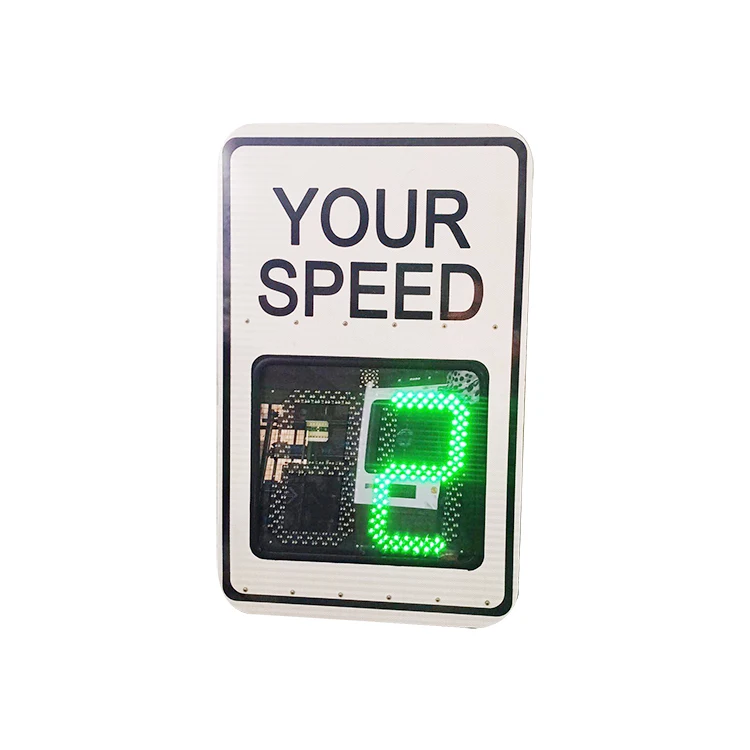 Traffic Board Signs  Led Trigger Ball Game Measurement Gun 2 Digits Speed Radar Sign Detector