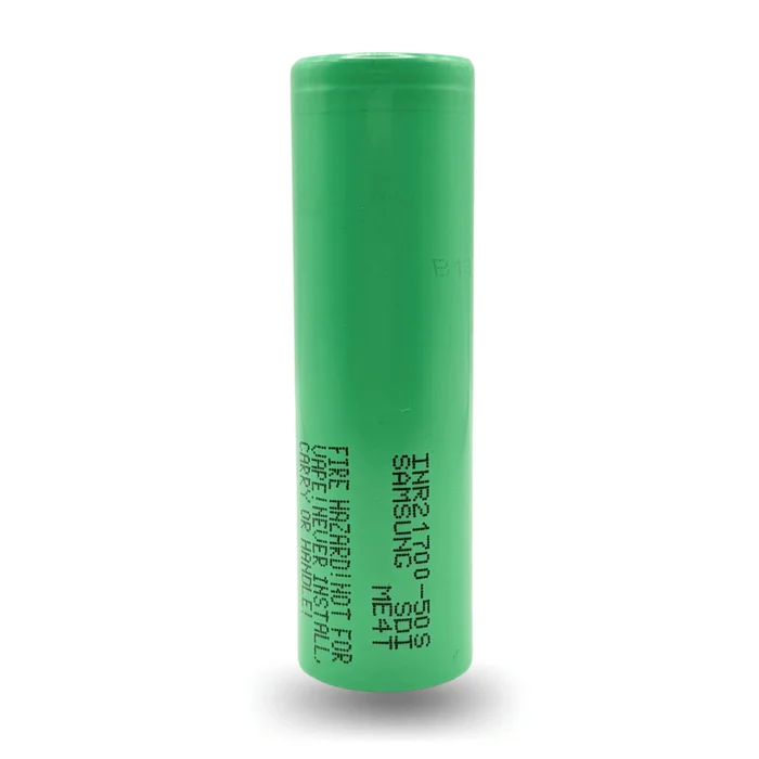 High Capacity INR 21700 50S 3.7V 5000mAh 10A  Rechargeable li-ion SDI 21700 lithium battery For SAMSUNG