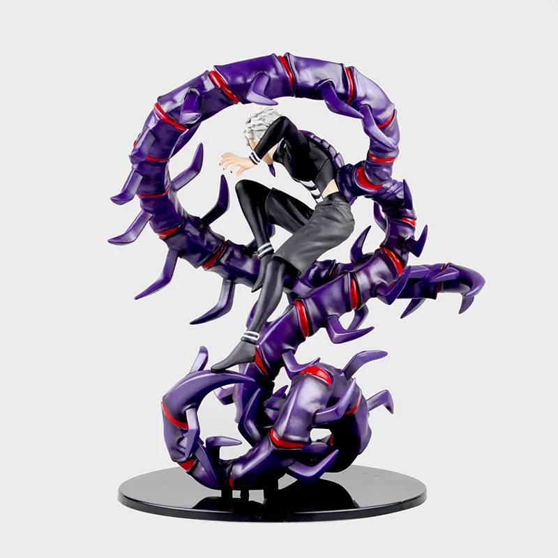 28cm Anime Tokyo Ghouls Kaneki Ken Generation Of Dark Jin Muyan PVC ornaments Tokyo Ghouls Action Figure toys
