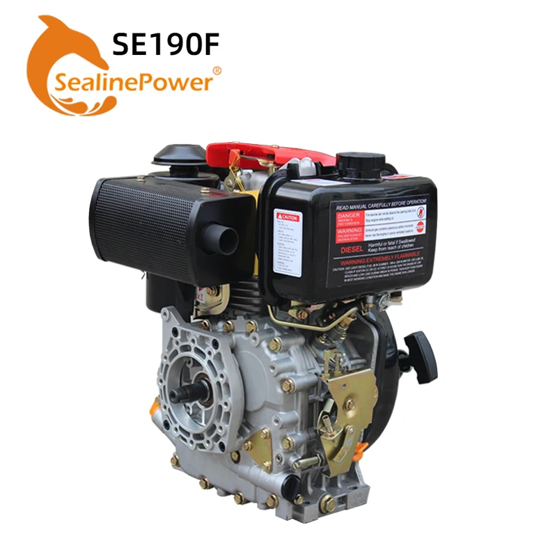 SE190F Factory Direct Sales 15 hp diesel engine china air cooled 5.5l portable electric start small diesel engine