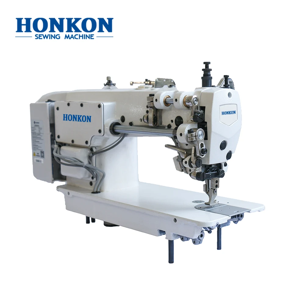 Universal HONKON HK-0303D-1 Mechatronics computerized compound feed heavy duty lockstitch sewing machine