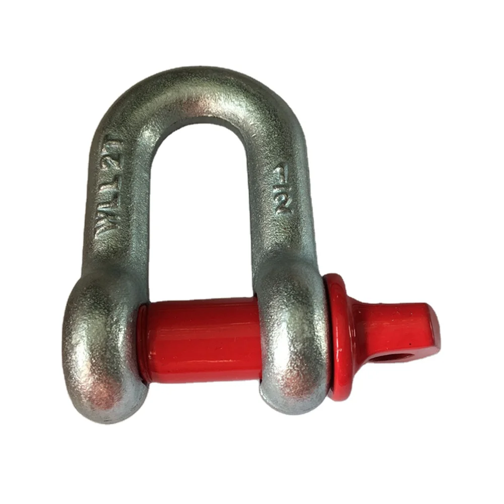 American bow buckle high strength D-shaped U-shaped ring card lock hook horseshoe hoisting tool connection