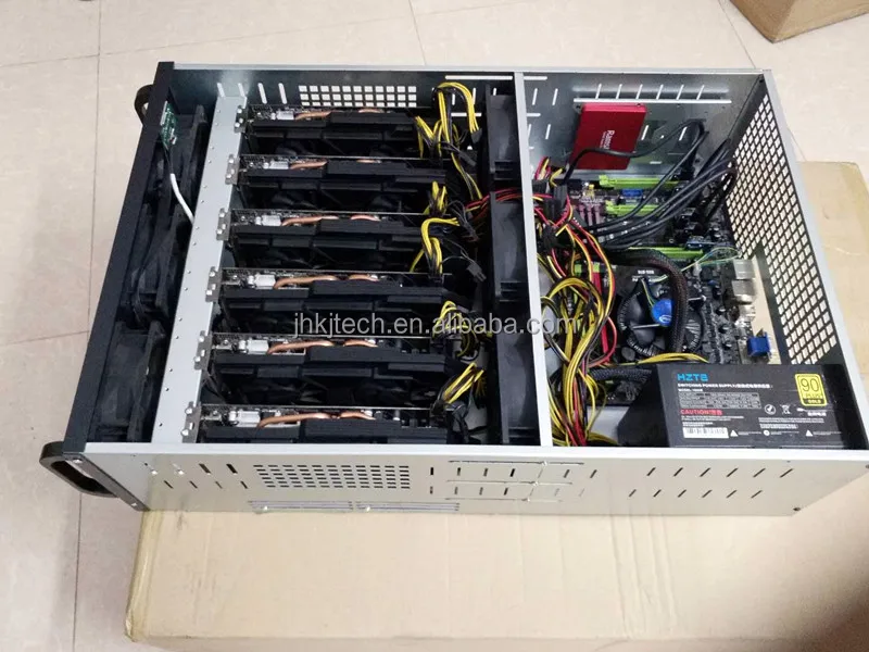  Лучшая сборка корпус для каркаса майнинга 4U 6/8GPU Eth купить в 2021