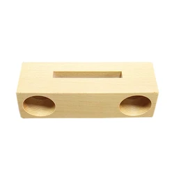 Mobile Phone Loudspeaker Speaker Phone Holder Indoor Bamboo Stand Multifunctional Sound Amplifier Desktop Stand
