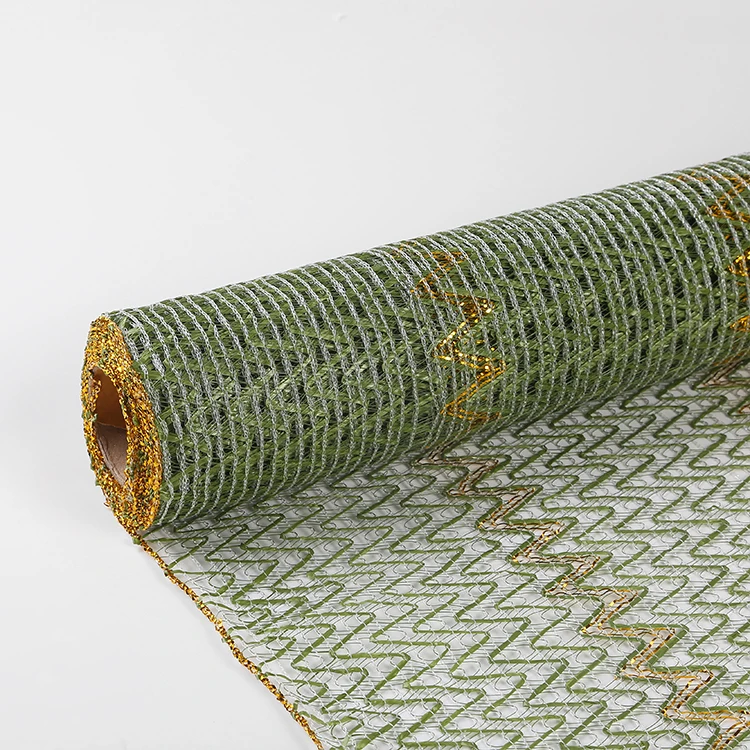 Wholesale Flower Wrap Gift Package Wrap Eco-Friendly 10 Inch Deco Mesh
