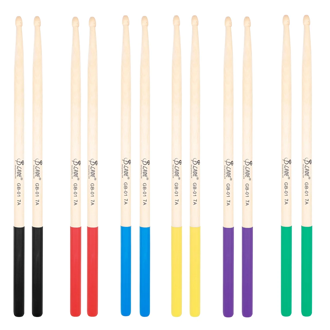 SLADE 5A/7A Maple Anti slip Drum Stick GB-01 Selected High Quality Cheap Set for PS3
