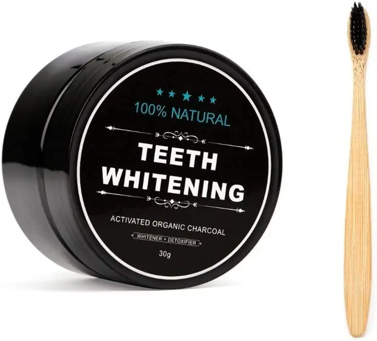 Private Label Natural Activated Charcoal Teeth whitening Powder